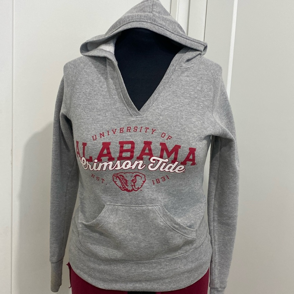 Soffe Hooded Alabama Pullover Sweatshirt | Size Small